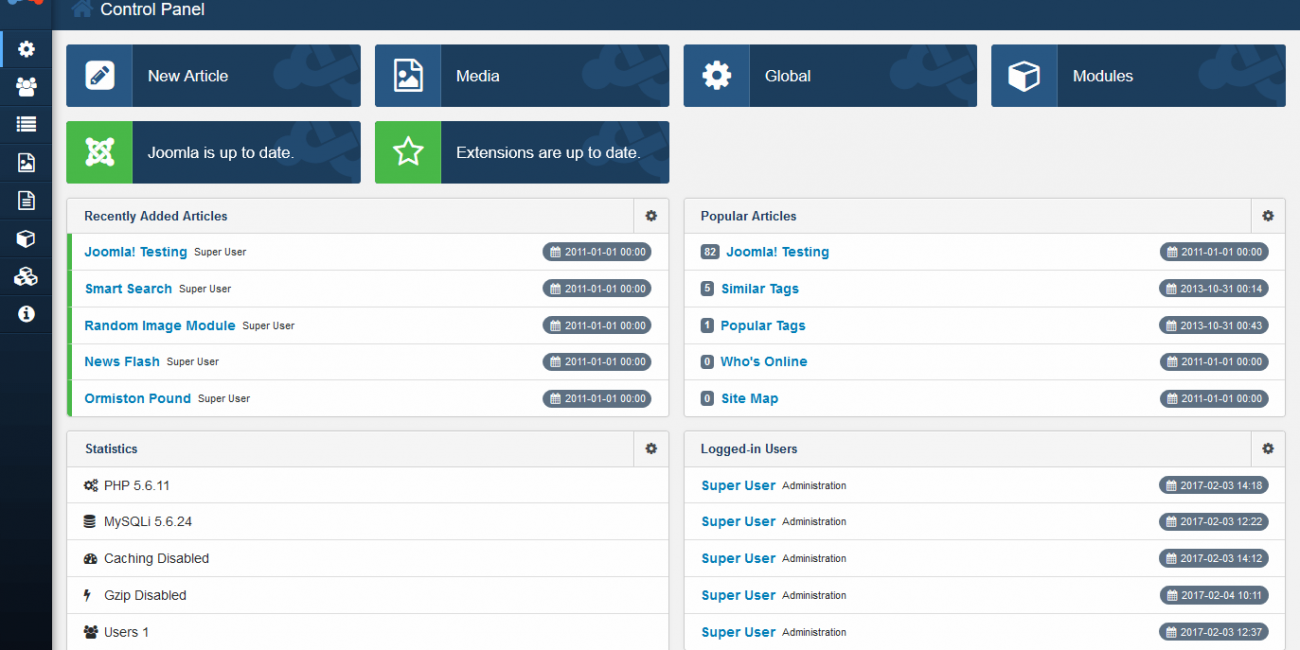 frameworks template joomla