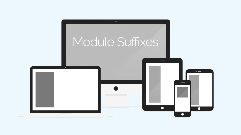 Custom module class suffix